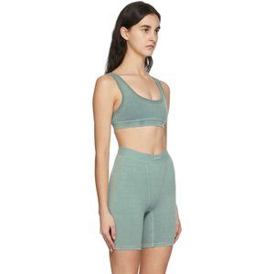 SKIMS Outdoor Scoop Neck Bralette Blue Chalk Small